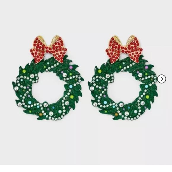 Sugarfix by baublebar wreath earrings discontinued - Picture 1 of 4